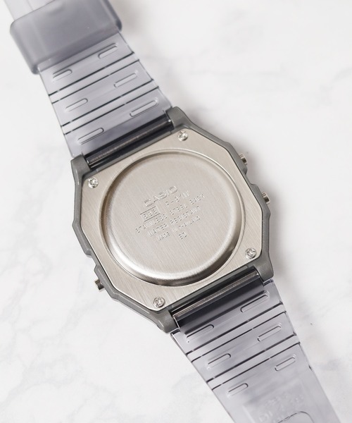 CASIO(カシオ)の「【CASIO(カシオ)】クリア デジタル(デジタル腕時計・レディース・ホワイト/ブルー/ピンク・FREE)」の8枚目の写真