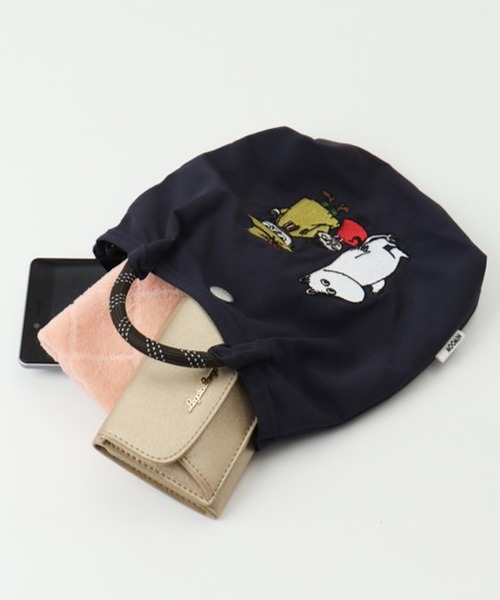 BACKYARD FAMILY(バックヤードファミリー)の「MOOMIN ムーミン エンブロイ2wayショルダー(ショルダーバッグ・レディース・カーキ/グレー系その他/グレー/グリーン/ネイビー/ベージュ・FREE)」の13枚目の写真
