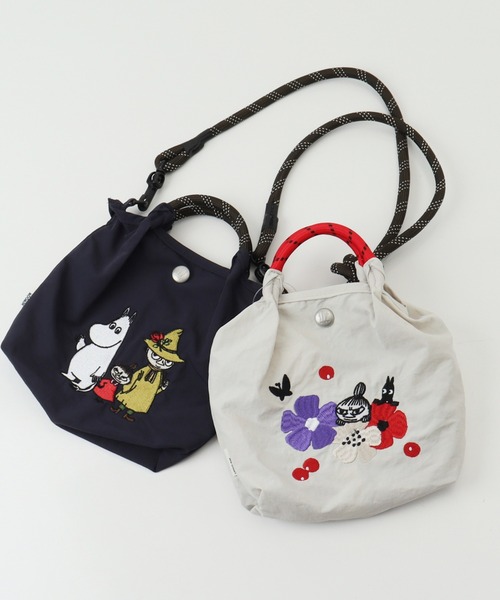 BACKYARD FAMILY(バックヤードファミリー)の「MOOMIN ムーミン エンブロイ2wayショルダー(ショルダーバッグ・レディース・カーキ/グレー系その他/グレー/グリーン/ネイビー/ベージュ・FREE)」の17枚目の写真