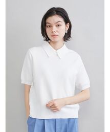 Mila Owen（ミラオーウェン）の「２ＷＡＹ衿取り外しポロニットプルオーバー（ニット/セーター）」