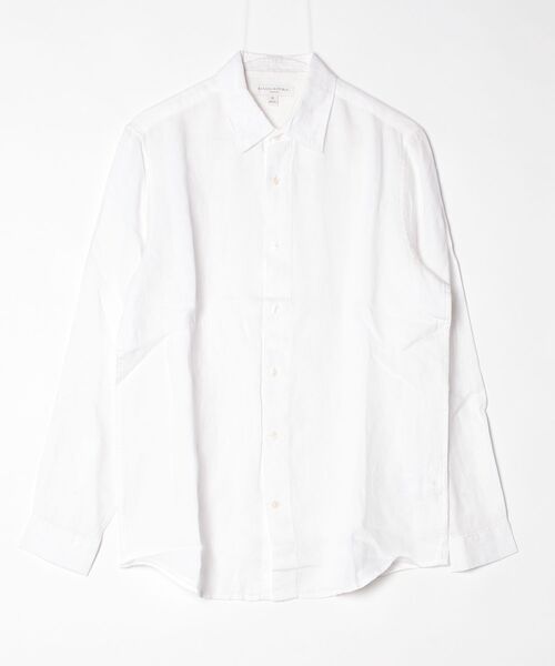 Banana Republic(バナナリパブリック)の「スタンダードフィット リネンシャツ(シャツ/ブラウス・メンズ・ナチュラル/ブラック/ネイビー/ホワイト・XL/L/M/S)」の8枚目の写真
