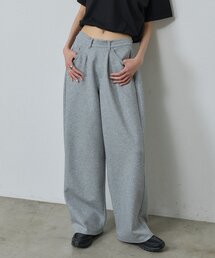 【セットアップ対応】タックスウェットパンツ