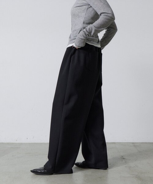 goocy(グーシー)の「【セットアップ対応】タックスウェットパンツ(その他パンツ・レディース・ブラック/チャコールグレー/グレー・MEDIUM/SMALL)」の8枚目の写真