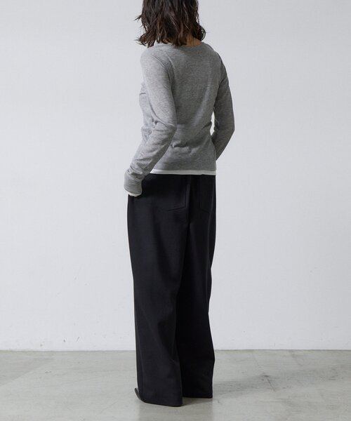 goocy(グーシー)の「【セットアップ対応】タックスウェットパンツ(その他パンツ・レディース・ブラック/チャコールグレー/グレー・MEDIUM/SMALL)」の10枚目の写真