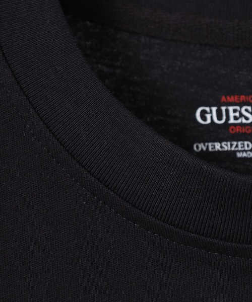 GUESS JEANS(ゲスジーンズ)の「Guess Jeans スクエアロゴ 半袖プリントTシャツ(Tシャツ/カットソー・メンズ・ホワイト/ブラック・XL/S/L/M)」の5枚目の写真