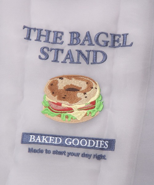 BAYFLOW（ベイフロー）の「[収納袋付き]リトルモカマルシェバッグ(WEB限定)（エコバッグ/サブバッグ・レディース・ライトグレー/ホワイト/ライトブルー・0）」の13枚目の写真