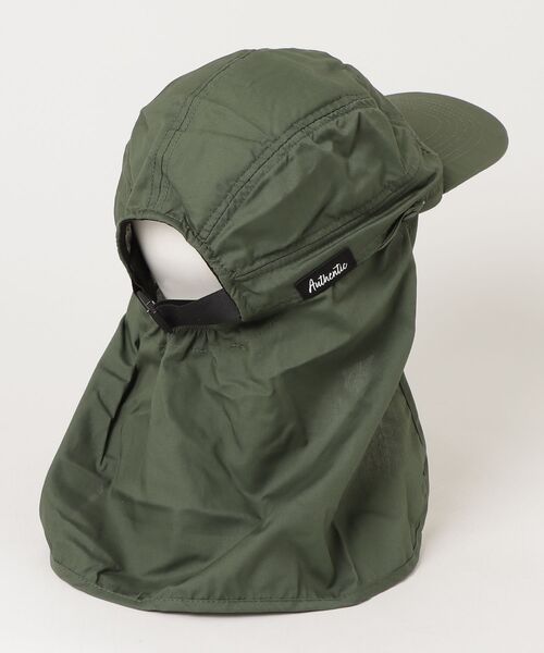COMMON WARE（コモンウェアー）の「MRW : サンシェードキャップ（キャップ・レディース・オリーブ・FREE）」の8枚目の写真