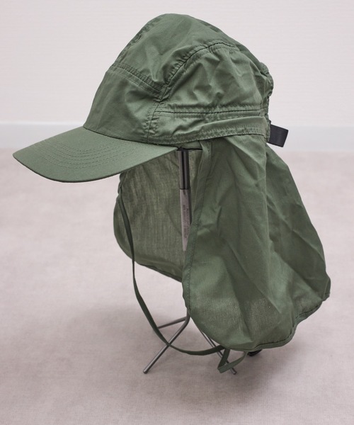 COMMON WARE（コモンウェアー）の「MRW : サンシェードキャップ（キャップ・レディース・オリーブ・FREE）」の2枚目の写真