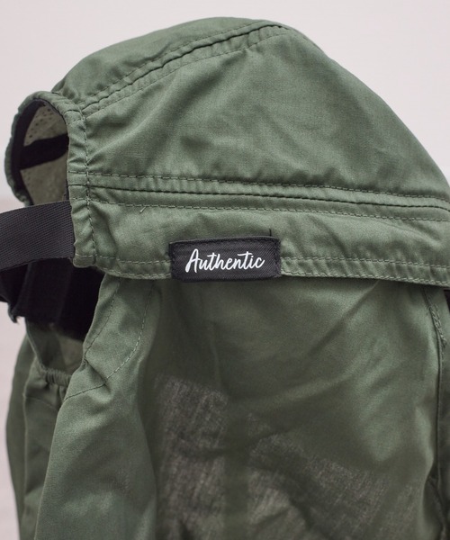 COMMON WARE（コモンウェアー）の「MRW : サンシェードキャップ（キャップ・レディース・オリーブ・FREE）」の5枚目の写真