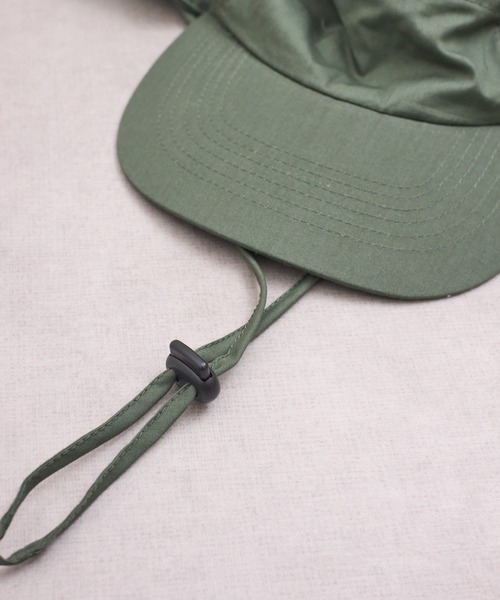 COMMON WARE（コモンウェアー）の「MRW : サンシェードキャップ（キャップ・レディース・オリーブ・FREE）」の6枚目の写真