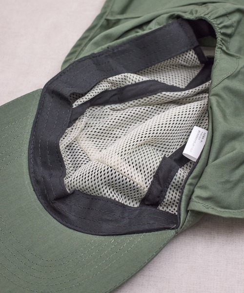 COMMON WARE（コモンウェアー）の「MRW : サンシェードキャップ（キャップ・レディース・オリーブ・FREE）」の7枚目の写真