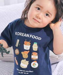 SLAP SLIP（スラップスリップ）の「【スララク 防汚加工 オーガニックコットン】わくわく男の子半袖Tシャツ(80~130cm)（Tシャツ/カットソー）」