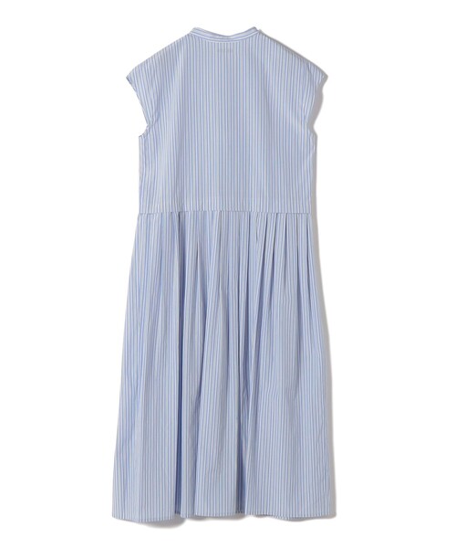 SHIPS（シップス）の「【WEB限定】〈手洗い可能〉ストライプ サイド タック ワンピース（ワンピース・レディース・ブラウン/ネイビー/ライトブルー・ONE SIZE）」の16枚目の写真