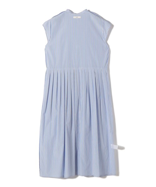 SHIPS（シップス）の「【WEB限定】〈手洗い可能〉ストライプ サイド タック ワンピース（ワンピース・レディース・ブラウン/ネイビー/ライトブルー・ONE SIZE）」の21枚目の写真