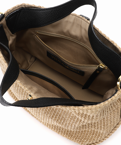 VIOLAd'ORO（ヴィオラドーロ）の「VIOLAd’ORO/ヴィオラドーロ SANDRO BELT BAG（ショルダーバッグ・レディース・ブラック・FREE）」の8枚目の写真