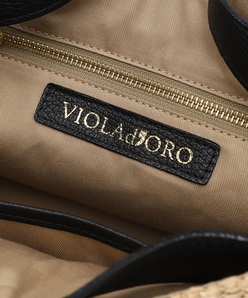 VIOLAd'ORO（ヴィオラドーロ）の「VIOLAd’ORO/ヴィオラドーロ SANDRO BELT BAG（ショルダーバッグ・レディース・ブラック・FREE）」の14枚目の写真