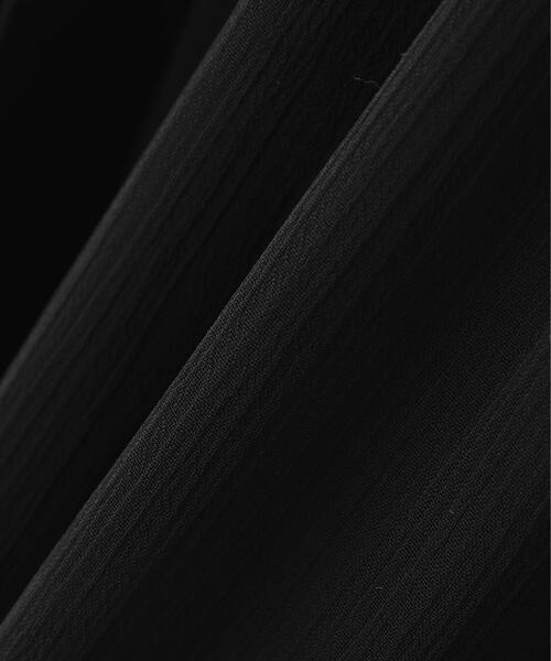 AULA AILA(アウラアイラ)の「AULA AILA/アウラアイラ/別注シアータイヤードスカート(スカート・レディース・その他24/グレー/ブラック・0)」の4枚目の写真