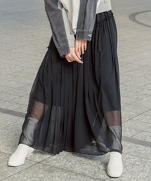 AULA AILA | AULA AILA/アウラアイラ/別注シアータイヤードスカート(スカート)