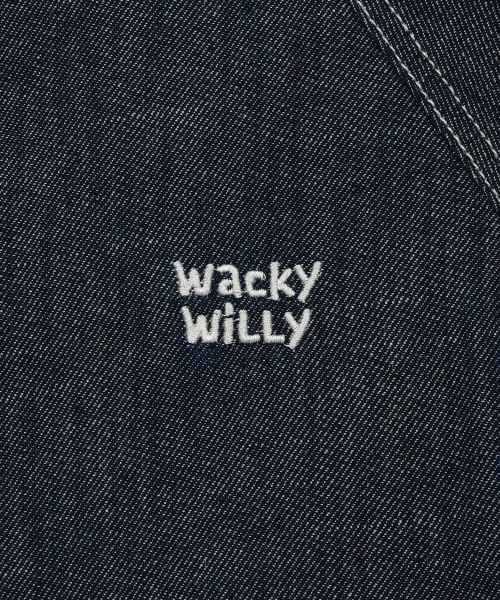Wacky WiLLy(ワッキーウィリー)の「デニムフルジップジャンパーインディゴ(デニムジャケット・レディース・その他・SMALL/MEDIUM/LARGE/X-LARGE)」の5枚目の写真