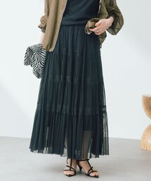 RIVE DROITE | 予約【着映え】チュールティアードスカート(スカート)