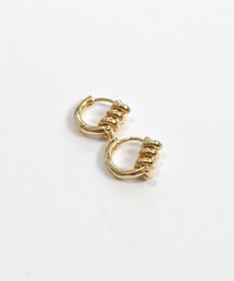 yu-ka（ユーカ）の「YU-KA:スパイラルノットピアス Spiral Knot Earrings（ピアス（両耳用））」