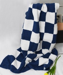 Fun & Daily（ファンアンドデイリー）の「F&D : チェッカーマシュマロブランケット（ブランケット）」
