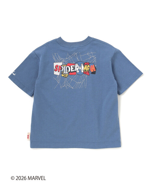 WASK(ワスク)の「【スパイダーマン】コミックプリントBIGTシャツ(Tシャツ/カットソー・キッズ・ブルー/グレー・150cm/160cm/140cm/130cm)」の11枚目の写真