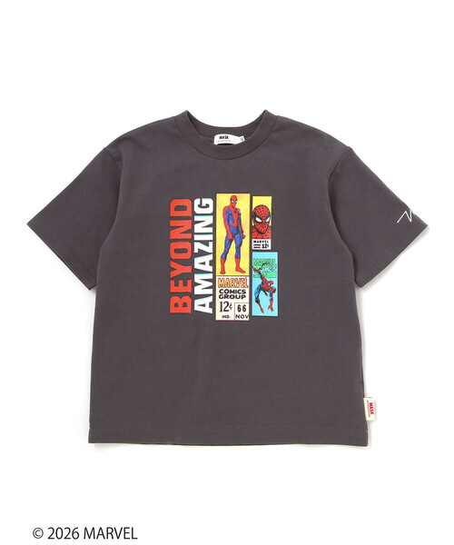 WASK(ワスク)の「【スパイダーマン】コミックプリントBIGTシャツ(Tシャツ/カットソー・キッズ・ブルー/グレー・150cm/160cm/140cm/130cm)」の12枚目の写真
