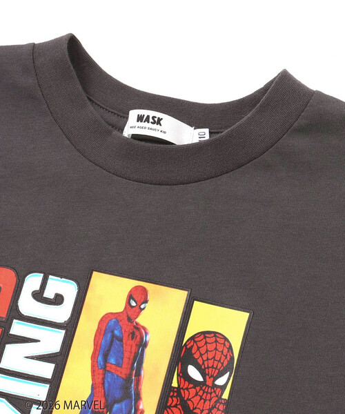 WASK(ワスク)の「【スパイダーマン】コミックプリントBIGTシャツ(Tシャツ/カットソー・キッズ・ブルー/グレー・150cm/160cm/140cm/130cm)」の14枚目の写真