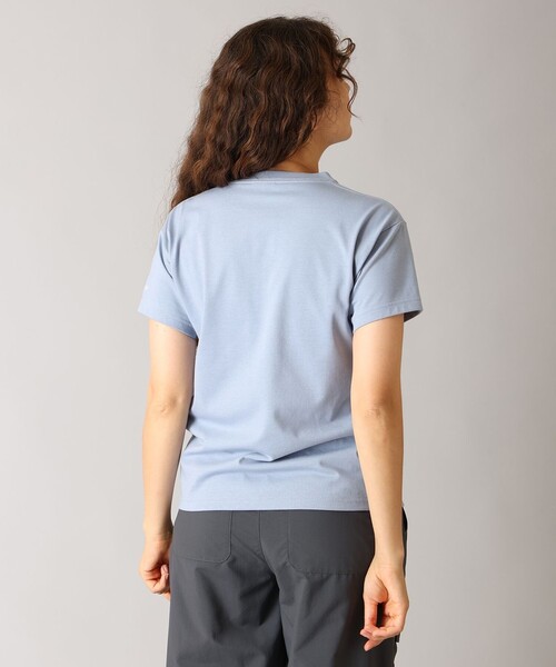Columbia(コロンビア)の「UVカット Columbia/ ウィメンズ ヤハラフォレスト ショートスリーブTシャツ /コロンビア(Tシャツ/カットソー・レディース・ブラック/ホワイト系その他/ネイビー/ホワイト/パープル/グレー/チャコールアッシュ/ブルー・M/L/S/XL)」の12枚目の写真