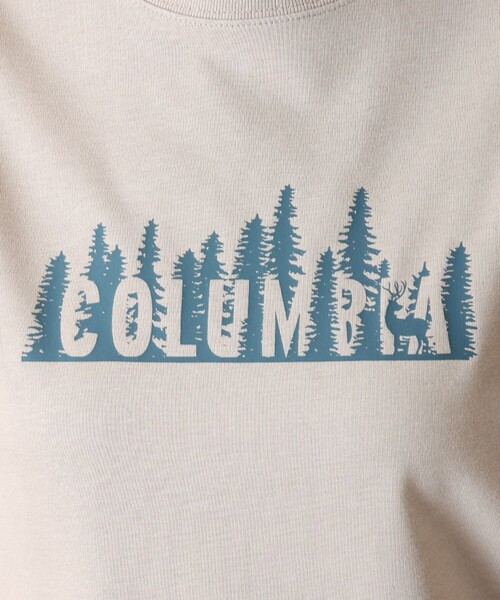 Columbia(コロンビア)の「UVカット Columbia/ ウィメンズ ヤハラフォレスト ショートスリーブTシャツ /コロンビア(Tシャツ/カットソー・レディース・ブラック/ホワイト系その他/ネイビー/ホワイト/パープル/グレー/チャコールアッシュ/ブルー・M/L/S/XL)」の14枚目の写真