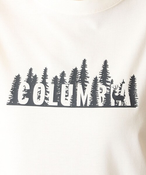 Columbia(コロンビア)の「UVカット Columbia/ ウィメンズ ヤハラフォレスト ショートスリーブTシャツ /コロンビア(Tシャツ/カットソー・レディース・ブラック/ホワイト系その他/ネイビー/ホワイト/パープル/グレー/チャコールアッシュ/ブルー・M/L/S/XL)」の15枚目の写真