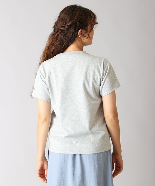 Columbia(コロンビア)の「UVカット Columbia/ ウィメンズ ヤハラフォレスト ショートスリーブTシャツ /コロンビア(Tシャツ/カットソー・レディース・ブラック/ホワイト系その他/ネイビー/ホワイト/パープル/グレー/チャコールアッシュ/ブルー・M/L/S/XL)」の19枚目の写真