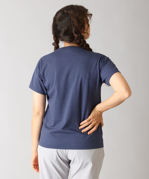 Columbia(コロンビア)の「UVカット Columbia/ ウィメンズ ヤハラフォレスト ショートスリーブTシャツ /コロンビア(Tシャツ/カットソー・レディース・ブラック/ホワイト系その他/ネイビー/ホワイト/パープル/グレー/チャコールアッシュ/ブルー・M/L/S/XL)」の21枚目の写真