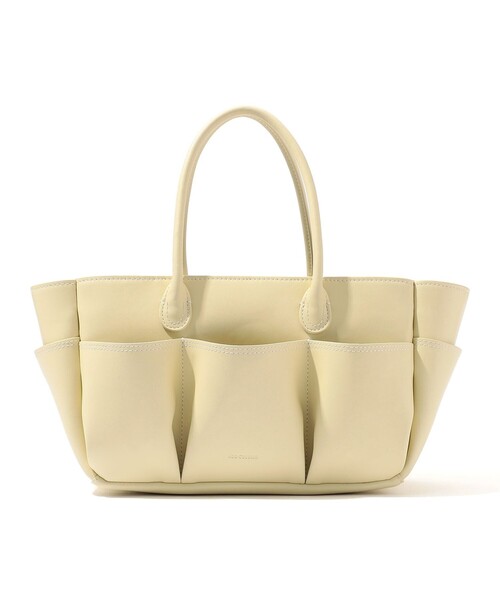 ADD CULUMN(アドカラム)の「ADD CULUMN PORTION S ハンドバッグ(ハンドバッグ・レディース・ライトイエロー/ブラック・FREE)」の1枚目の写真