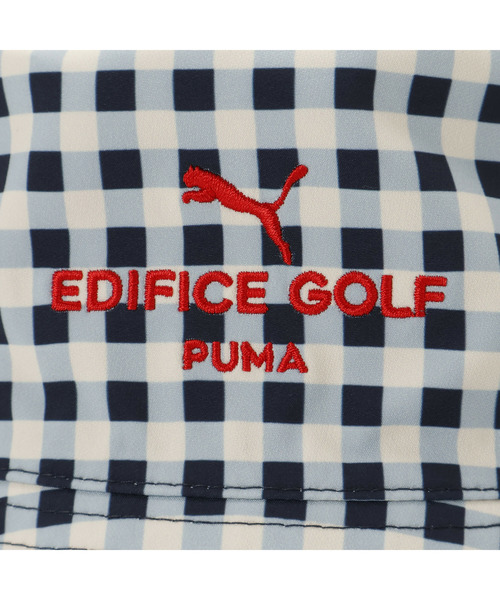PUMA（プーマ）の「PUMA プーマ ユニセックス ゴルフ PUMA x EDIFICE リバーシブル ハット PUMAxEDIFICE（ハット・メンズ・ネイビー・フリー）」の6枚目の写真