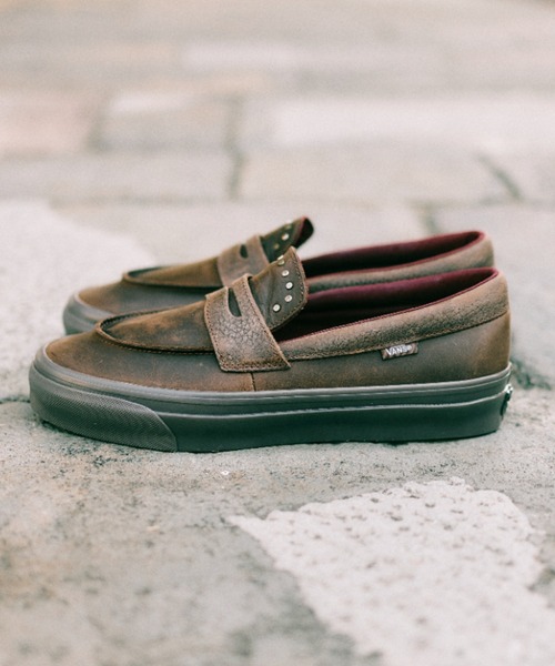 VANS(バンズ)の「PREMIUM LOAFER 53 VN000VATDMV(ローファー・メンズ・ブラウン・7/6h/6/5h/11/10h/10/9h/9/8h/8/7h)」の2枚目の写真
