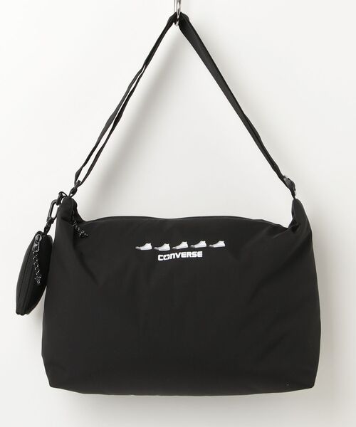 CONVERSE（コンバース）の「【CONVERSE/コンバース】SNEAKERS PRINT ONE SHOULDER（ショルダーバッグ・レディース・ブラック/ホワイト・FREE）」の10枚目の写真
