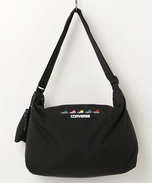 CONVERSE（コンバース）の「【CONVERSE/コンバース】SNEAKERS PRINT ONE SHOULDER（ショルダーバッグ・レディース・ブラック/ホワイト・FREE）」の9枚目の写真