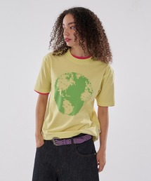 EARTH DESIGN PRINT T/アースデザインプリントT