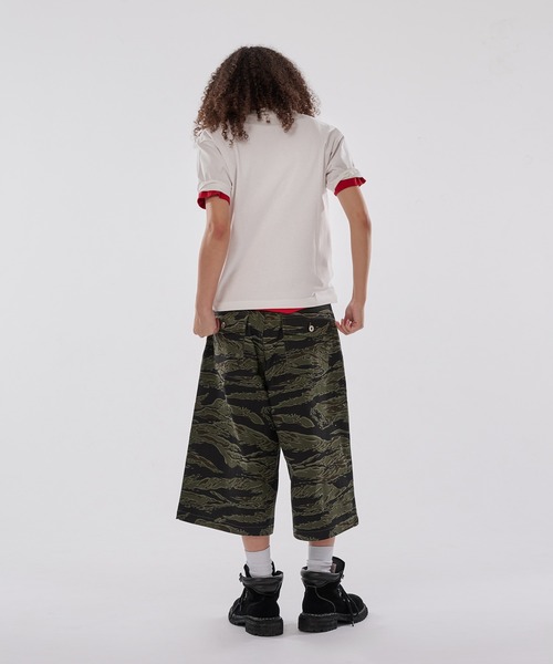 WISH FOR EVER(ウィッシュフォーエバー)の「EARTH DESIGN PRINT T/アースデザインプリントT(Tシャツ/カットソー・メンズ・ネイビー/ブラウン/ホワイト/イエロー・MEDIUM/SMALL/LARGE)」の14枚目の写真