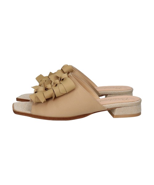 Bridget Birkin（ブリジットバーキン）の「【Bridget Birkin】ラインリボンミュールサンダル(562315)（サンダル・レディース・ブルー系その他/ベージュ系その他/グレー系その他・M/LL/L/S）」の7枚目の写真