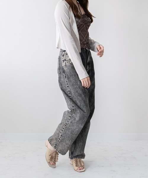 Bridget Birkin(ブリジットバーキン)の「【Bridget Birkin】ラインリボンミュールサンダル(562315)(サンダル・レディース・ブルー系その他/ベージュ系その他/グレー系その他・M/LL/L/S)」の13枚目の写真
