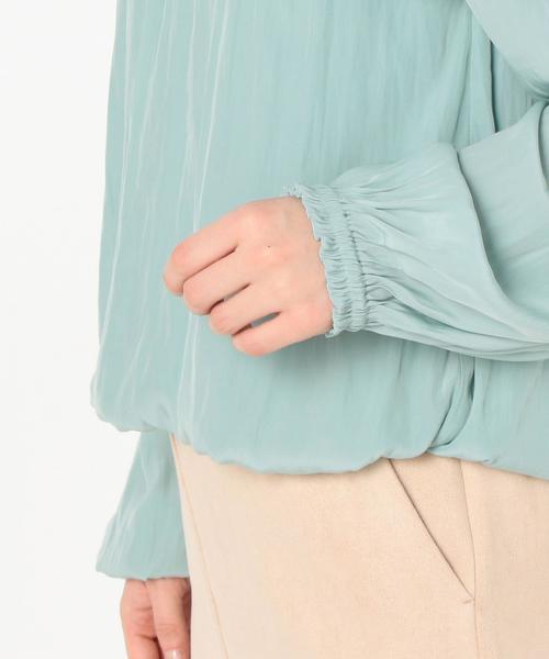 Another Edition（アナザーエディション）の「オフショルダーブラウス/AEMFC  OFF SHOULDER BL（シャツ/ブラウス・レディース・オフホワイト/ライム・FREE）」の9枚目の写真