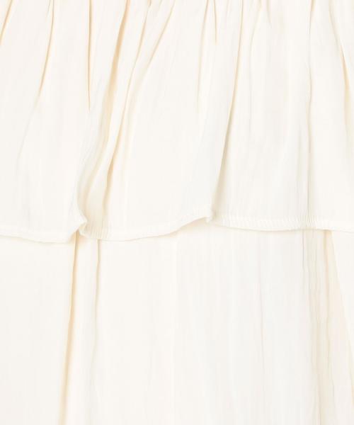 Another Edition（アナザーエディション）の「オフショルダーブラウス/AEMFC  OFF SHOULDER BL（シャツ/ブラウス・レディース・オフホワイト/ライム・FREE）」の4枚目の写真