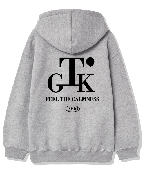 TI.GLAKE(ティーグレイク)の「セリフティ 裏起毛フードパーカー グレー(パーカー・レディース・その他・LARGE/XX-LARGE/X-LARGE)」の3枚目の写真