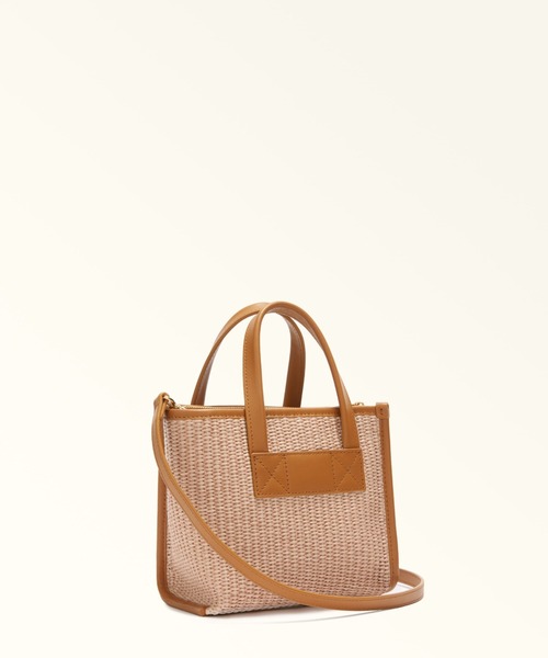 FURLA(フルラ)の「フルラ ディバイデッド (Furla Divide It) ミニトートバッグ(トートバッグ・レディース・サンドベージュ/ライトブルー・ONE SIZE)」の3枚目の写真