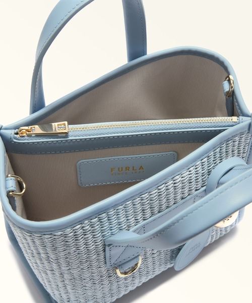 FURLA(フルラ)の「フルラ ディバイデッド (Furla Divide It) ミニトートバッグ(トートバッグ・レディース・サンドベージュ/ライトブルー・ONE SIZE)」の10枚目の写真