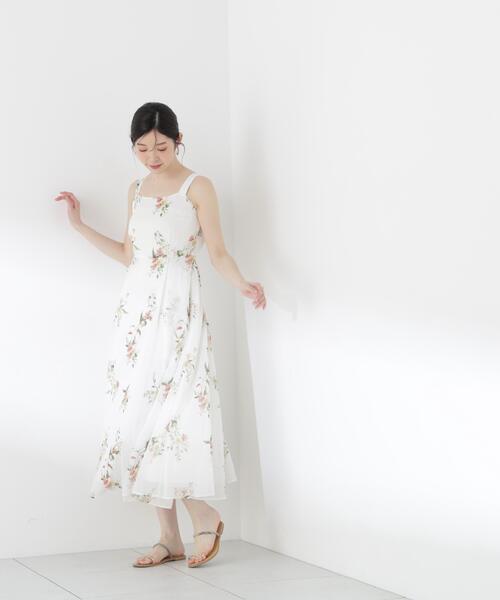 PROPORTION BODY DRESSING（プロポーションボディドレッシング）の「ボタニカル花柄キャミワンピース / 1216240608（ワンピース・レディース・ピンク/ネイビー・SMALL/MEDIUM/P/S）」の9枚目の写真