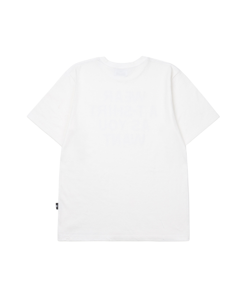 GILAARCHIVE(ギラアーカイブ)の「D.I.Y CUT-OFF OVERSIZE T-SHIRTS_WHITE(Tシャツ/カットソー・レディース・その他・FREE)」の6枚目の写真